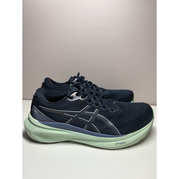 ASICS Gel Kayano 30 Running Shoes French Denim Blue Womens Gym Sneakers - Size 9